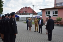 Wizytacja Ministra Michała Wójcika w OSP Goleszów